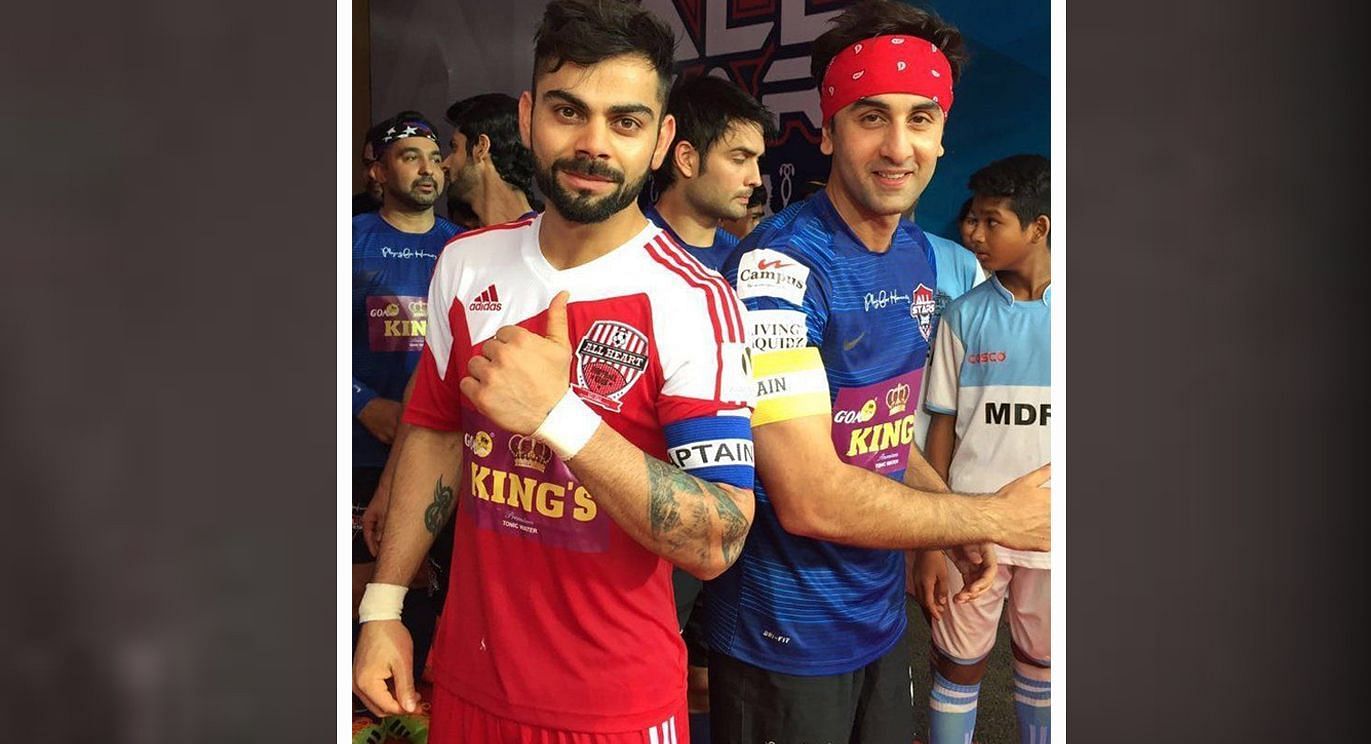 विराट कोहली और रणबीर कपूर (Image - Google)